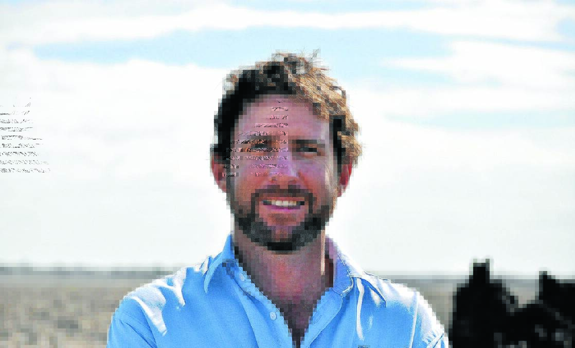 FAMILY MAN: Moree’s Ben Dawson is a first-time finalist for the Cotton Industry Young Achiver award.
