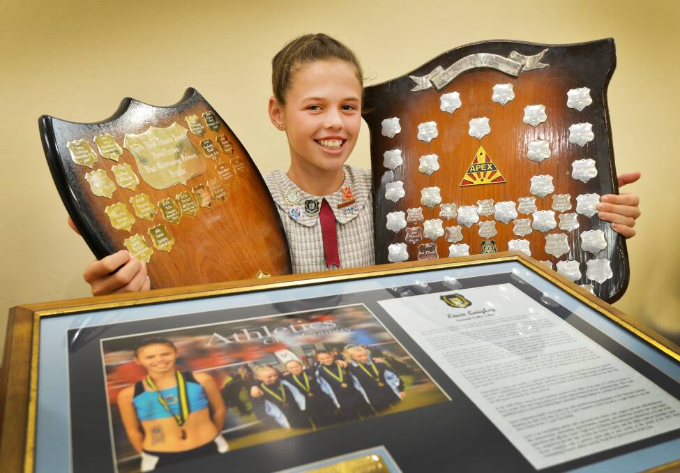 Quirindi’s Lacie Quigley was named North West’s top sporting achiever yesterday. Photo: Barry Smith 111215BSC16