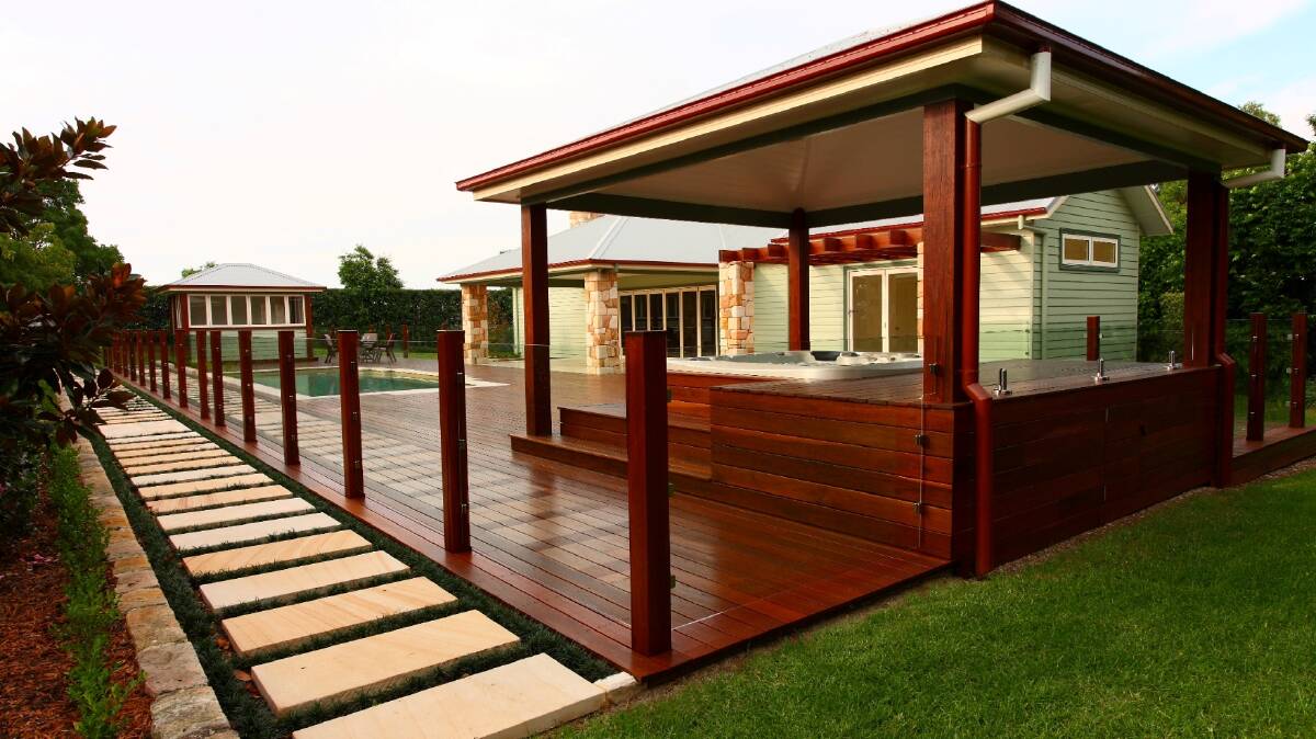 Cleaning timber decks and pavers is the first step to creating an outdoor entertaining area.