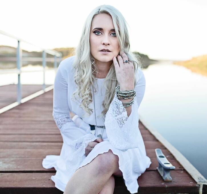 FINALIST: Tamworth's Aleyce Simmonds is in the running for an APRA award for best country work. 