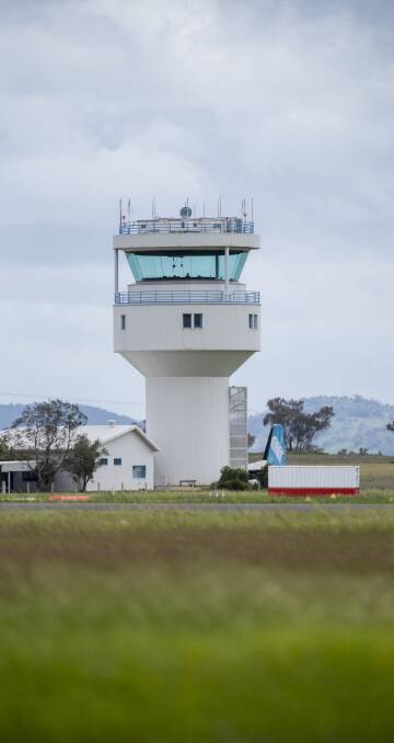SAFE: Barnaby Joyce believes Tamworth's air traffic control tower would not be in danger once the airforce leaves the city. Photo:Peter Hardin 300916PHD004
