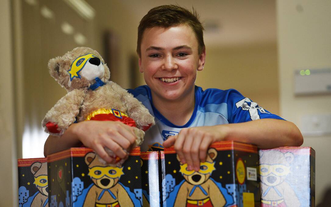 FUNDRAISER: Tamworth's Josh McCulloch is one of the many beneficiaries of the Starlight Foundation who are now being supported by Scentsy. Photo:Gareth Gardner 160317GGG05