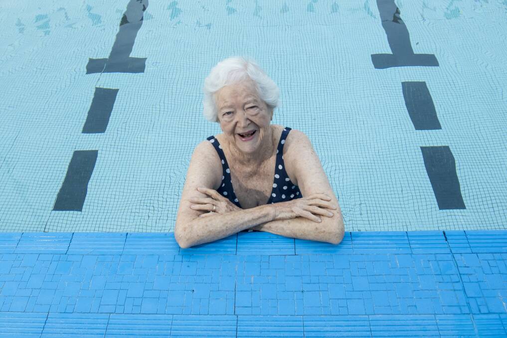 INSPIRATION: Tamworth's Anne Telfer is not letting her age hold her back from reaching her fitness goals. Photo: Peter Hardin 260218PHA49