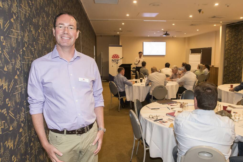 NSW Department of Industry, senior export advisor Rob Harrison. Photo: Peter Hardin