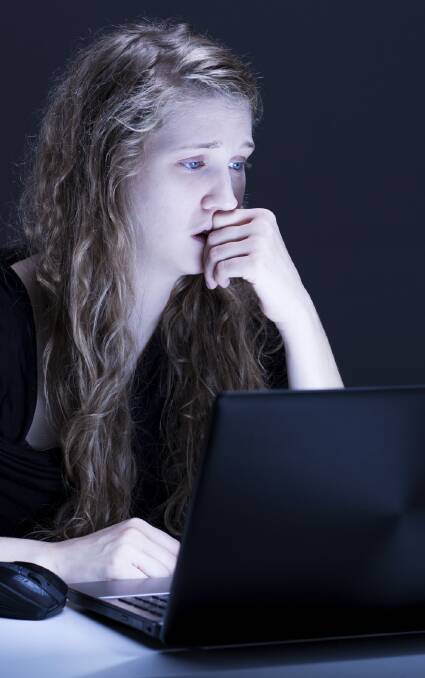 INCREASE: Local psychologists and counsellors have reported an increase in young people distressed over online issues. Photo: File image