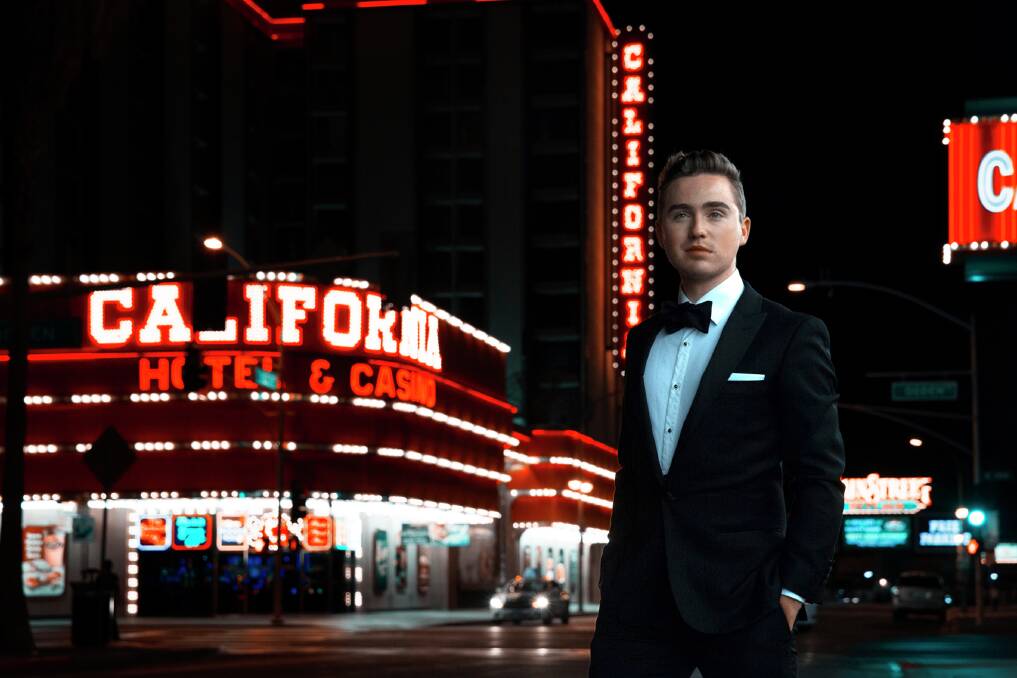 NEW SHOW: Harrison Craig will perform at the Tamworth Capitol Theatre in a showcase of all the Vegas classics. Photo: Supplied.