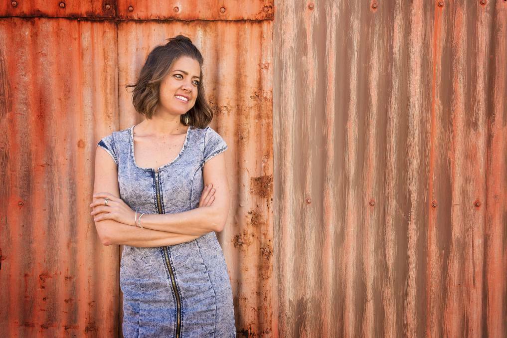 LINE-UP: Amber Lawrence is among a swag of country stars to announce their January shows. Photo: Peter Hardin 