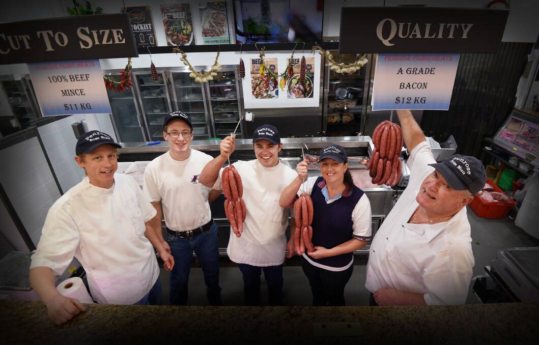 COMPETITION: The employees of Penrose Meats in Tamworth are gearing up for the state finals of the Sausage King competition on their home turf. Photo: Gareth Gardner 