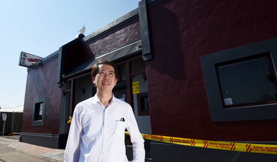 HOPEFUL: Dragon Palace owner Leon Chin hopes the restaurant could reopen within the next three months. Photo:Gareth Gardner 220917GGF03