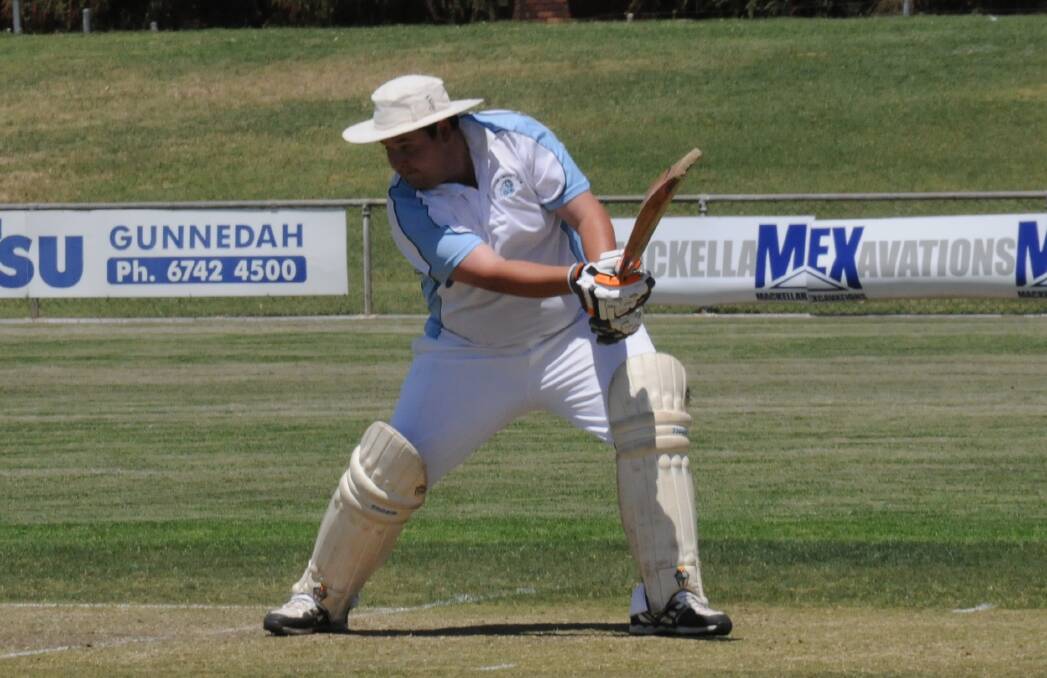 Must win: Gunnedah Second XI captain Blake Small has named a young side to take on Moree as both sides search for a maiden Connolly Cup victory on Sunday.
