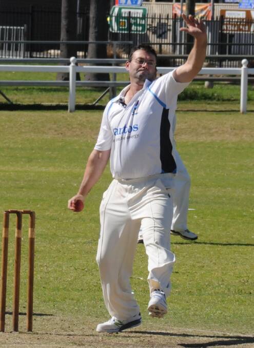 HANDY BOWLER: Chris Sargent picked up two wickets for Narrabri.