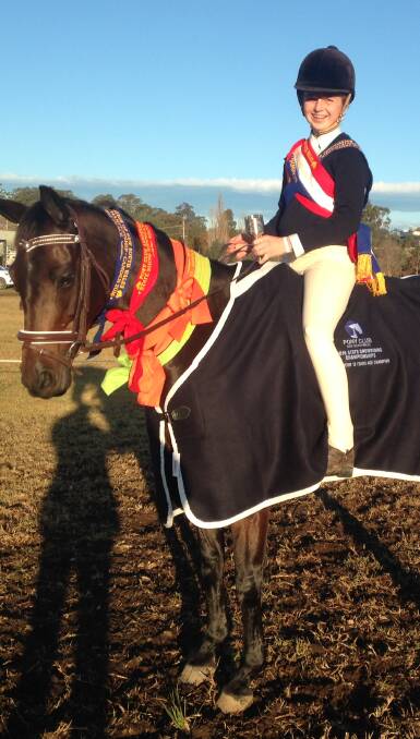 STATE SELECTION: Gunnedah's Harriet King will be in Sydney next week to compete in the national equestrian interschools championships.