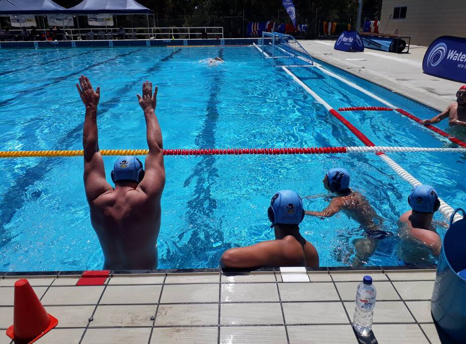 GOAL ACHIEVED: Tamworth's under-18 boys water polo side finished the state age championships in Sydney on a high.