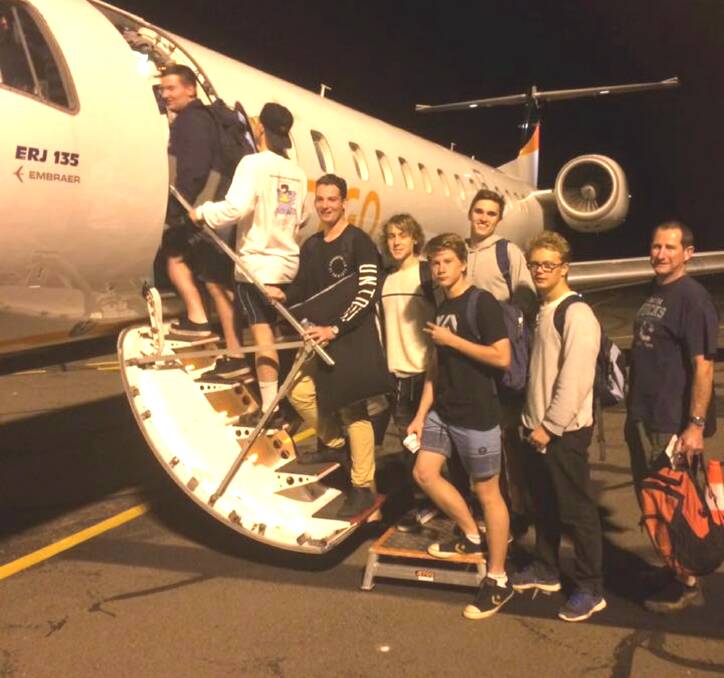 The Tamworth Under 16s water polo squad flies out for the National Club Championships in Brisbane this week.