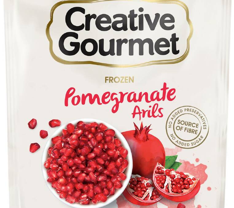 RECALL: Creative Gourmet frozen pomegranate has been recalled from Coles and indepdent supermarkets. Picture: Supplied