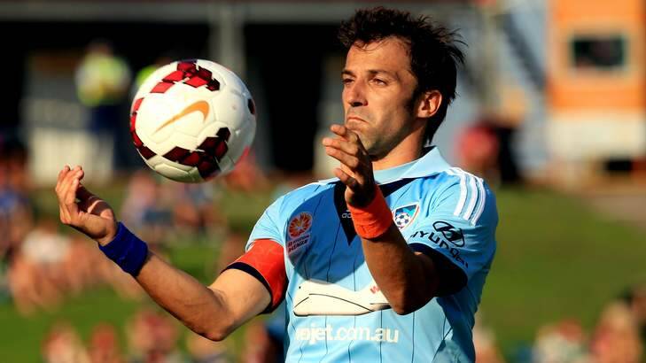Eyes on the prize: Sydney FC's Alessandro Del Piero. Photo: Simone De Peak