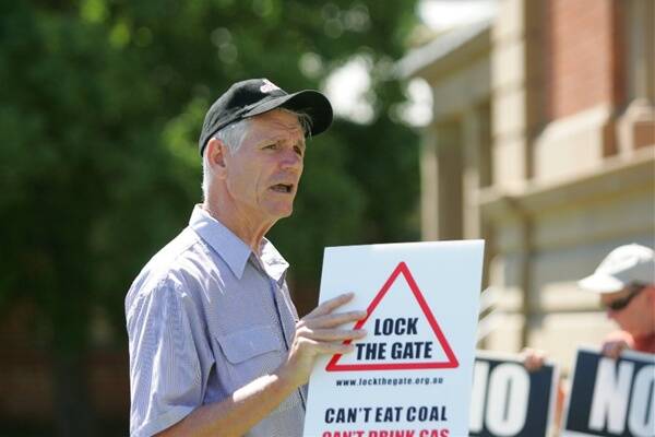 Lock the Gate President Drew Hutton. Photo: Newcastle Herald
