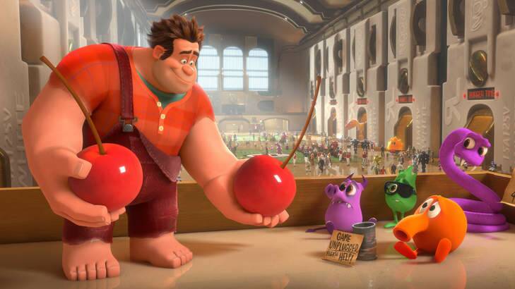 A reluctant video game villain seeks a new life in Wreck-It Ralph.