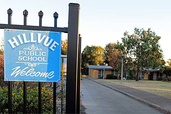 COMMUNITY FOCUS: Yesterday, Hillvue was announced as one of 15 schools across the state to be included in a new operational model. Photo: Robert Chappel 300512RCD01