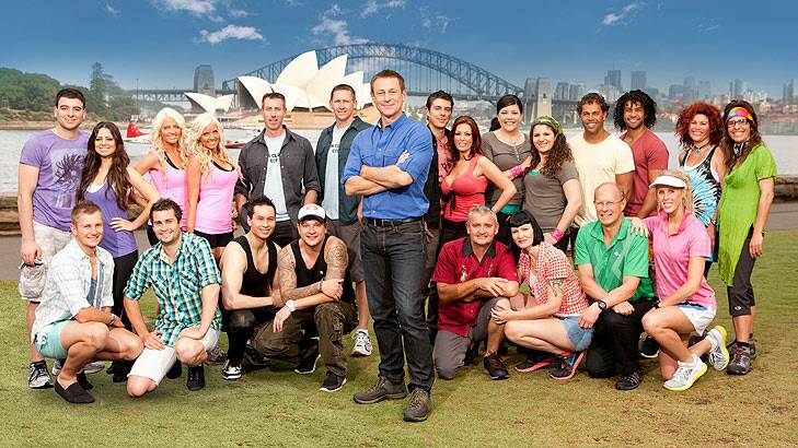 International acclaim: <i>The Amazing Race Australia</i>, hosted by Grant Bowler (centre).