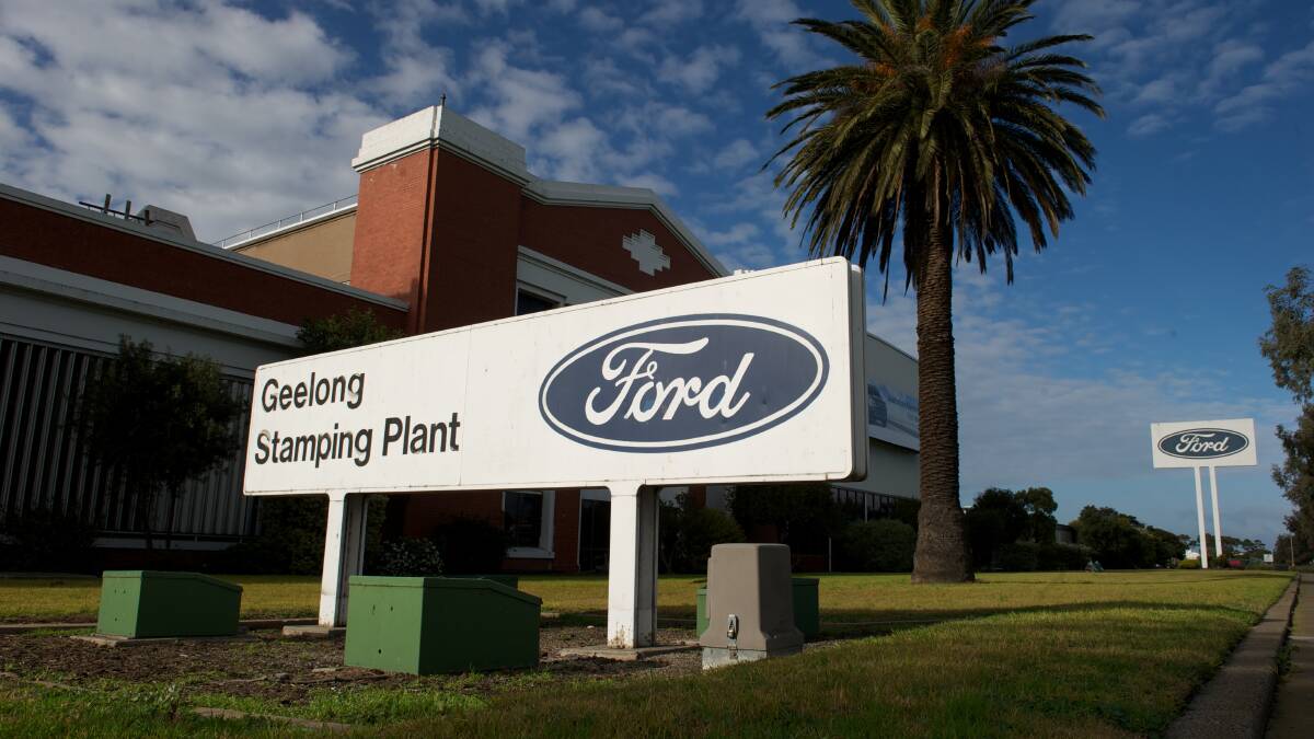 Ford's Geelong plant. Photo: WAYNE TAYLOR