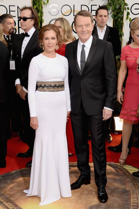Bryan Cranston and wife Robin Dearden 