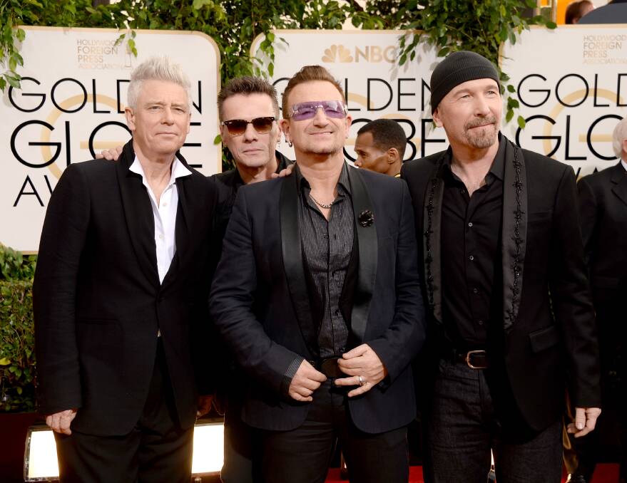 Adam Clayton, Larry Mullen Jr., Bono, and The Edge of U2