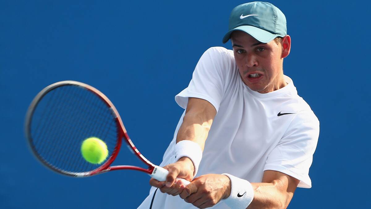 Alex Bolt in action at the Australian Open - Photo by Getty Images