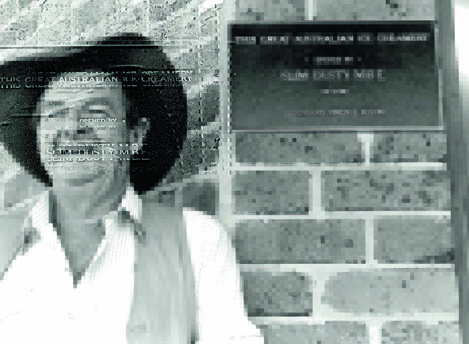 The Northern Daily Leader's photographers have captured Slim Dusty through country music history and here he is to mark the official opening day of the Slim Dusty Centre