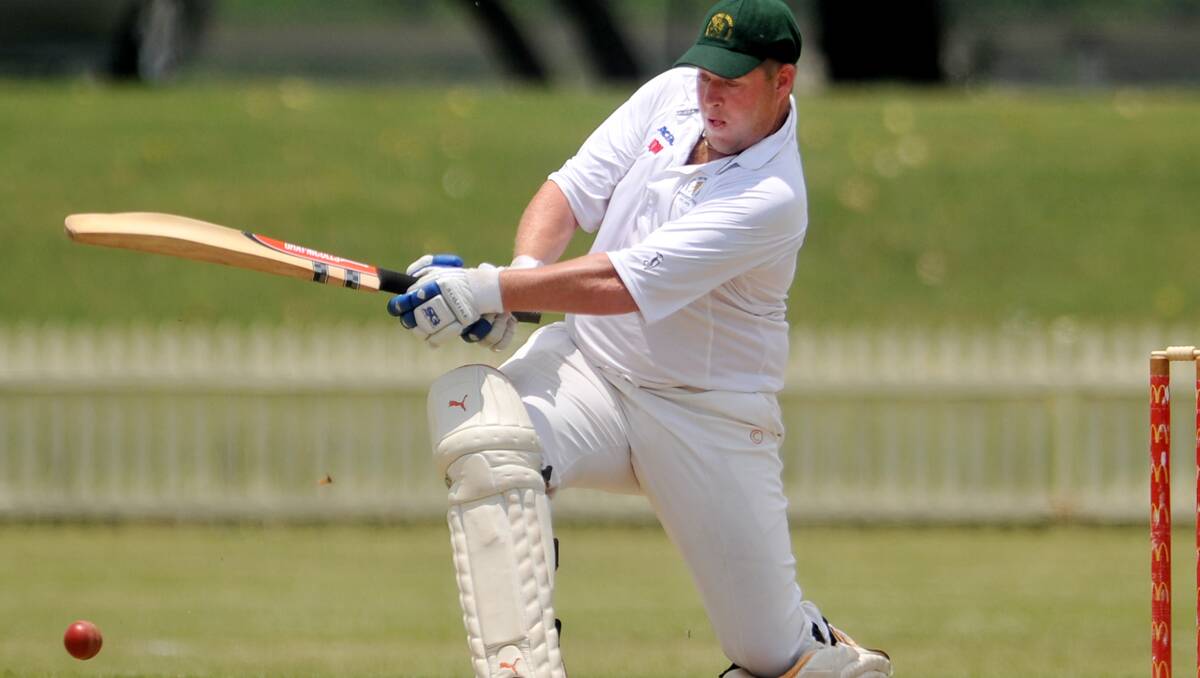 Adam O’Sullivan is the most senior member of Armidale’s Country Shield squad and his experience will be valuable at Cowra. Photo: Grant Robertson 091212GRB10