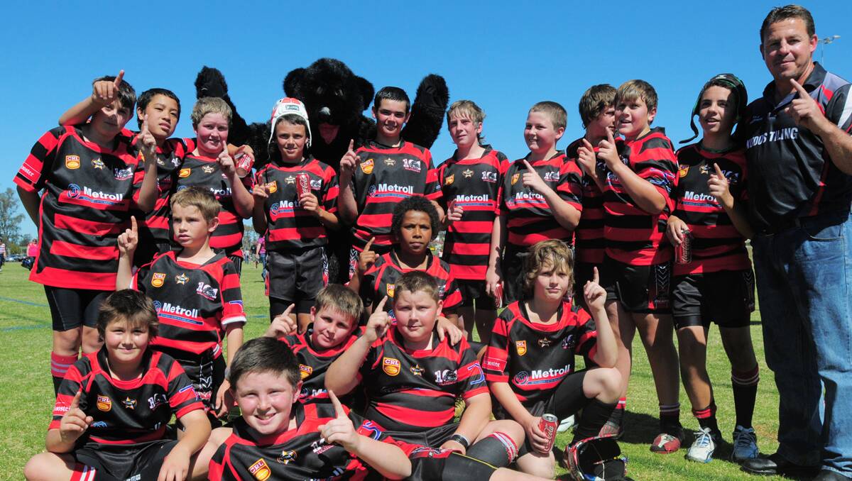The North Tamworth under 12s scored a big win in their grand final over Dungowan. 150912GRA05