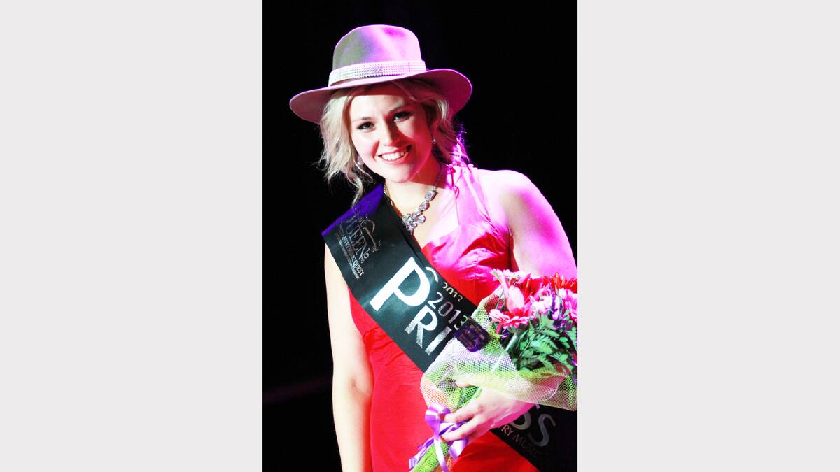 2013 Princess of Country Music Kate Coburn. Photo: Gareth Gardner
