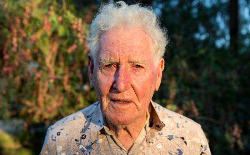 Bill Ryan, 91, risks his health to demonstrate his opposition to Whitehaven Coal’s controversial Maules Creek mine.