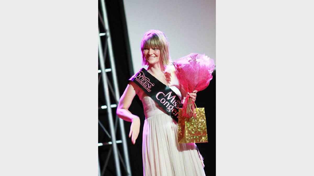 Shonnah Smith was named Miss Congeniality, voted by the Queen Quest entrants. Photo: Gareth Gardner
