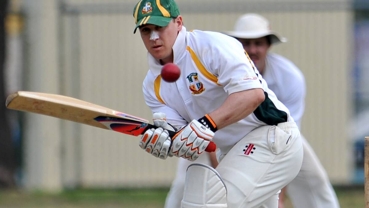 In-form Tamworth batsman Adam Jones is part of a strong lineup named to take on Narrabri this Sunday. Photo: Grant Robertson 241112GRC07