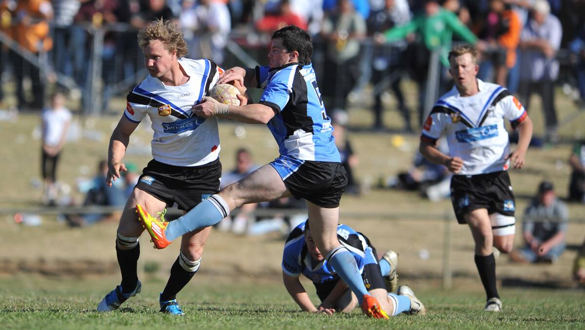 Action and celebrations from this year's Group 19 rugby league grand finals. Photo by Grant Robertson.