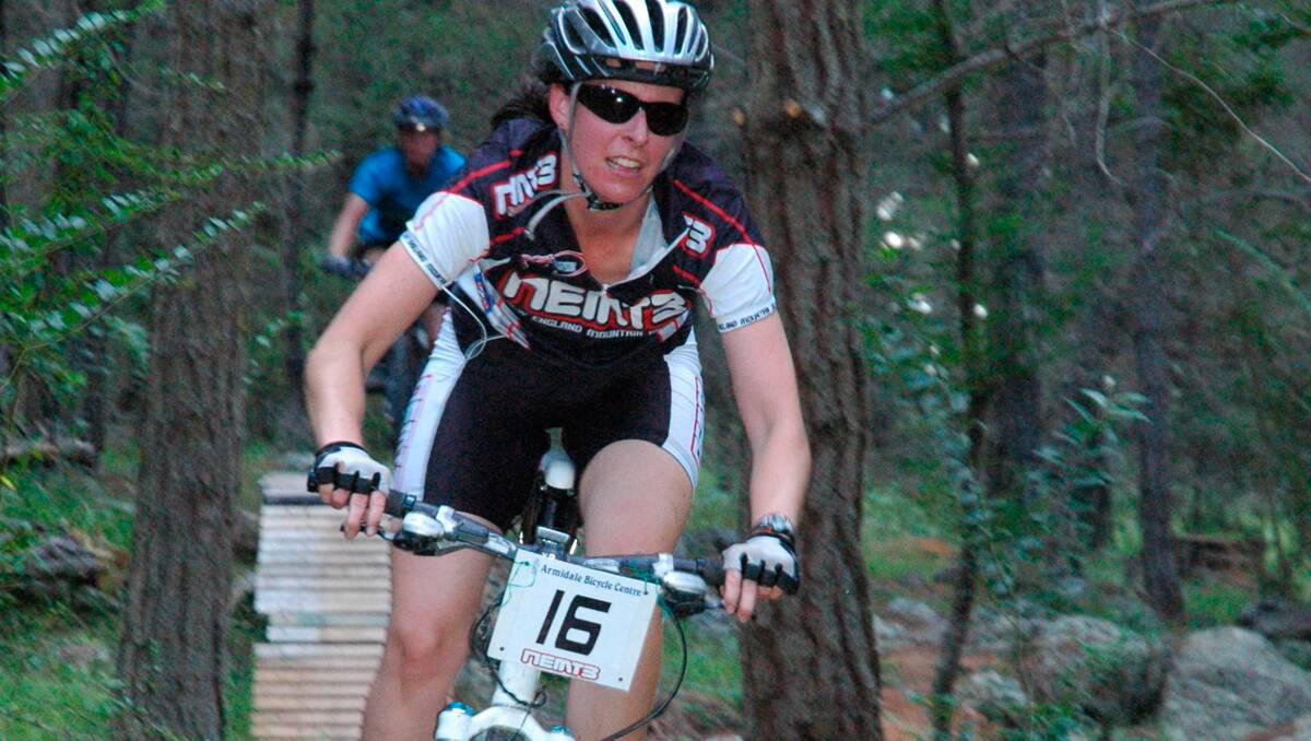 Jo Benham races at the Piney in last year’s Summer Series.