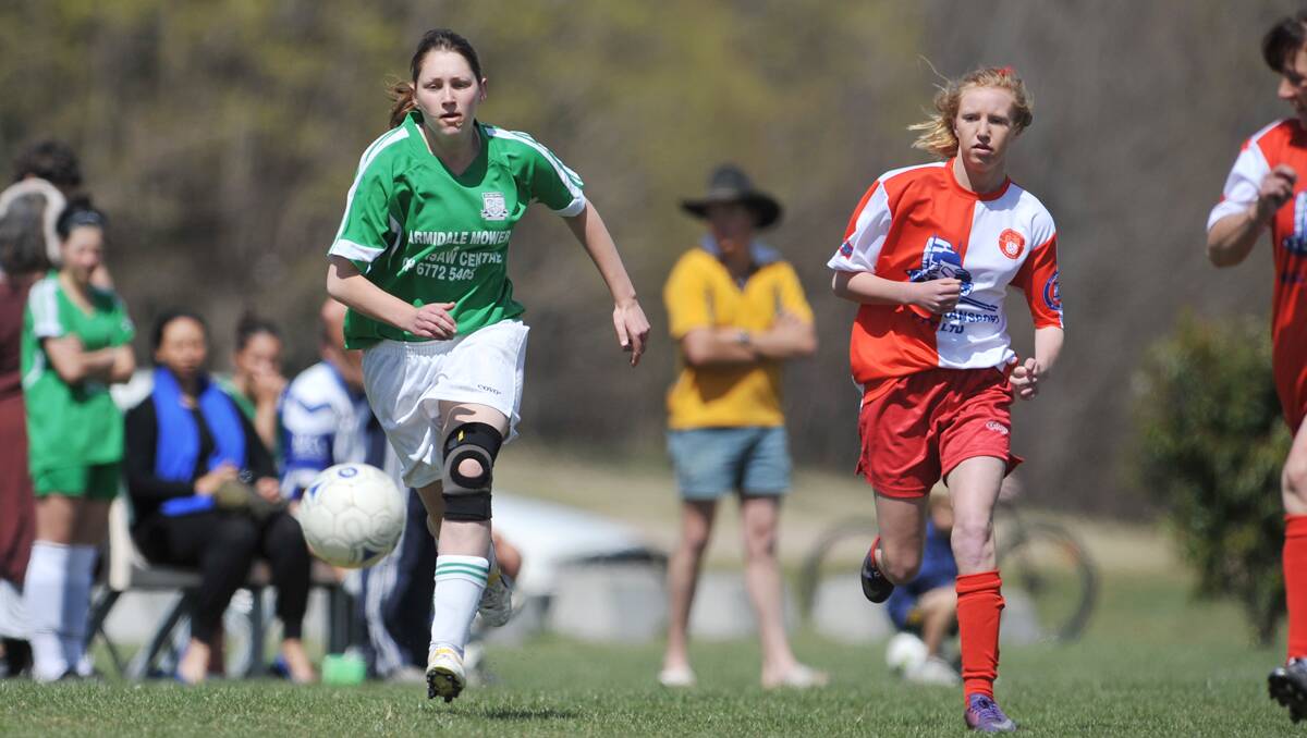 Action from the NIF Women's Premier League grand final. Photo by Grant Robertson.