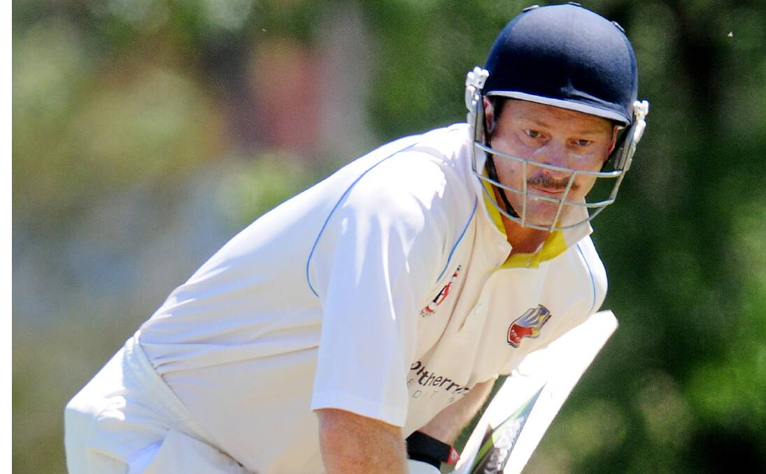 Adam Lole will lead the way for Tamworth Second XI when he opens against Brisbane Waters tomorrow.  Photo: Gareth Gardner  241113GGD02
