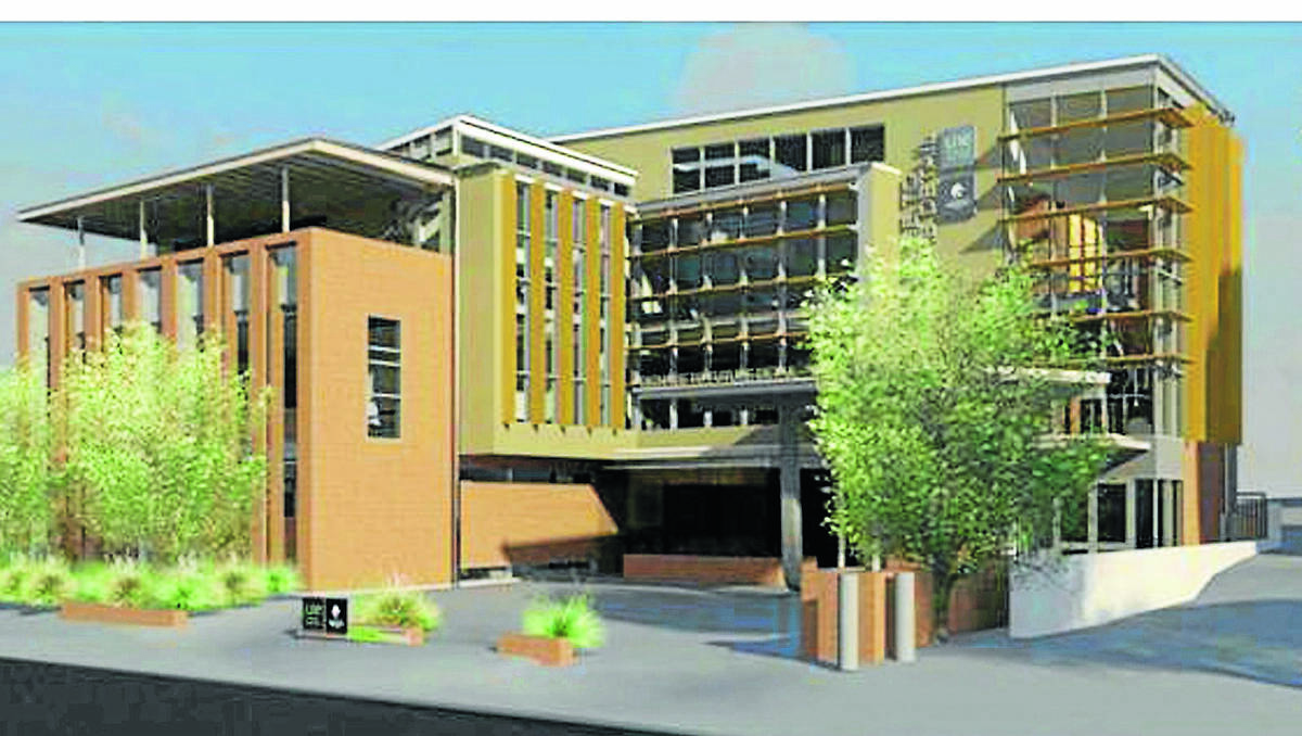 CONSTRUCTION UNDERWAY: An artist’s impression of the Tablelands Clinical School, which is now set for construction and could be using the NBN as early as next year.
