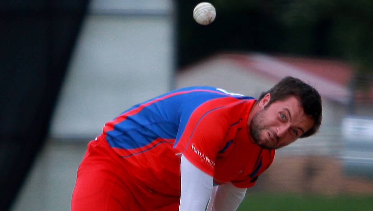 Henry Cupitt will miss Armidale's opening WVC clash with Narrabri due to injury. Photo: Grant Robertson  010213GRC10