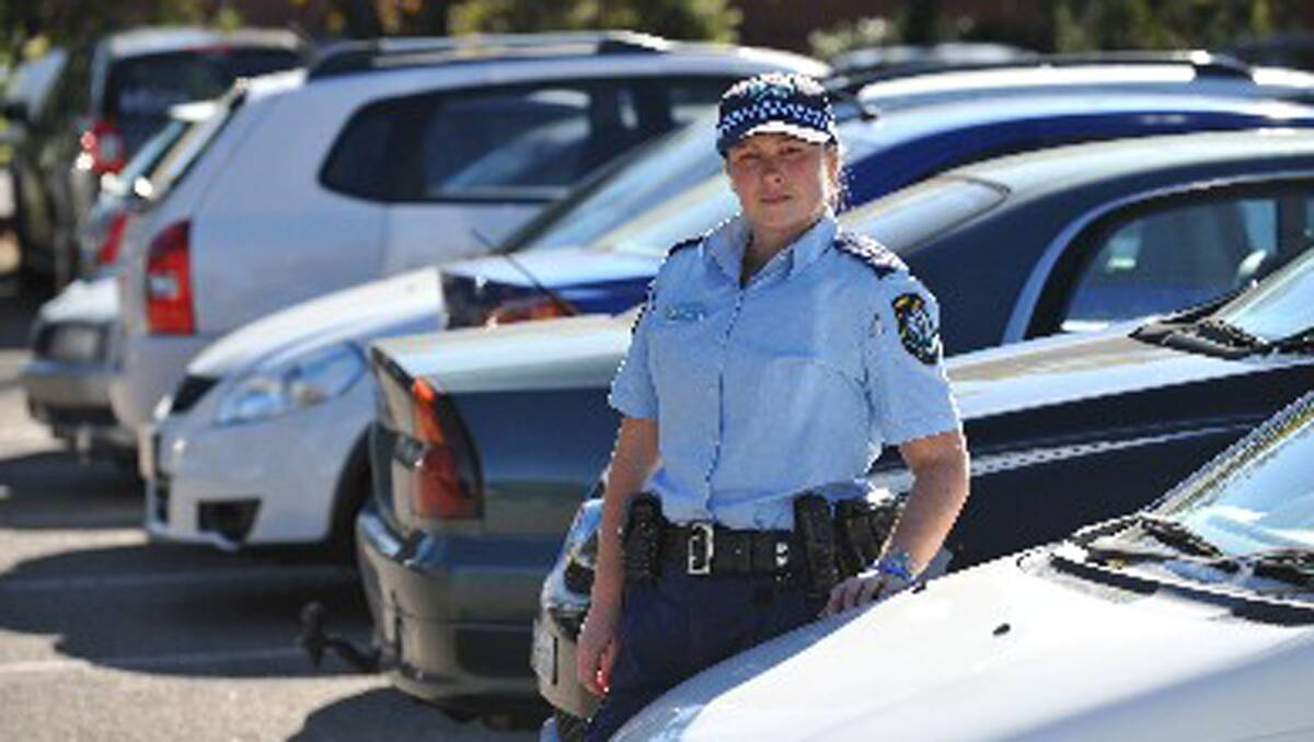 BE CAREFUL: Oxley LAC crime prevention officer Tracey Freeman says police are aware residents are fed up with the wave of property crime in Tamworth but that arming yourself is not the answer. Photo: Barry Smith 140612BSC02