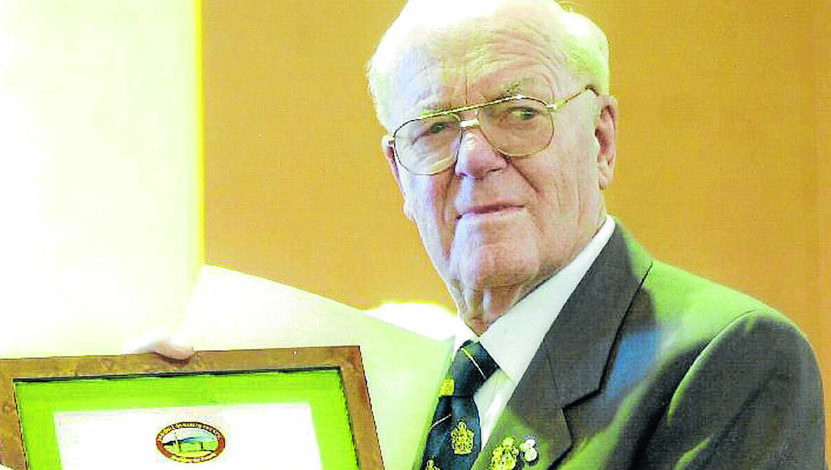 MANY HONOURS: Lloyd St Clair Piddington’s passion for his family and the Armidale community will long be remembered.