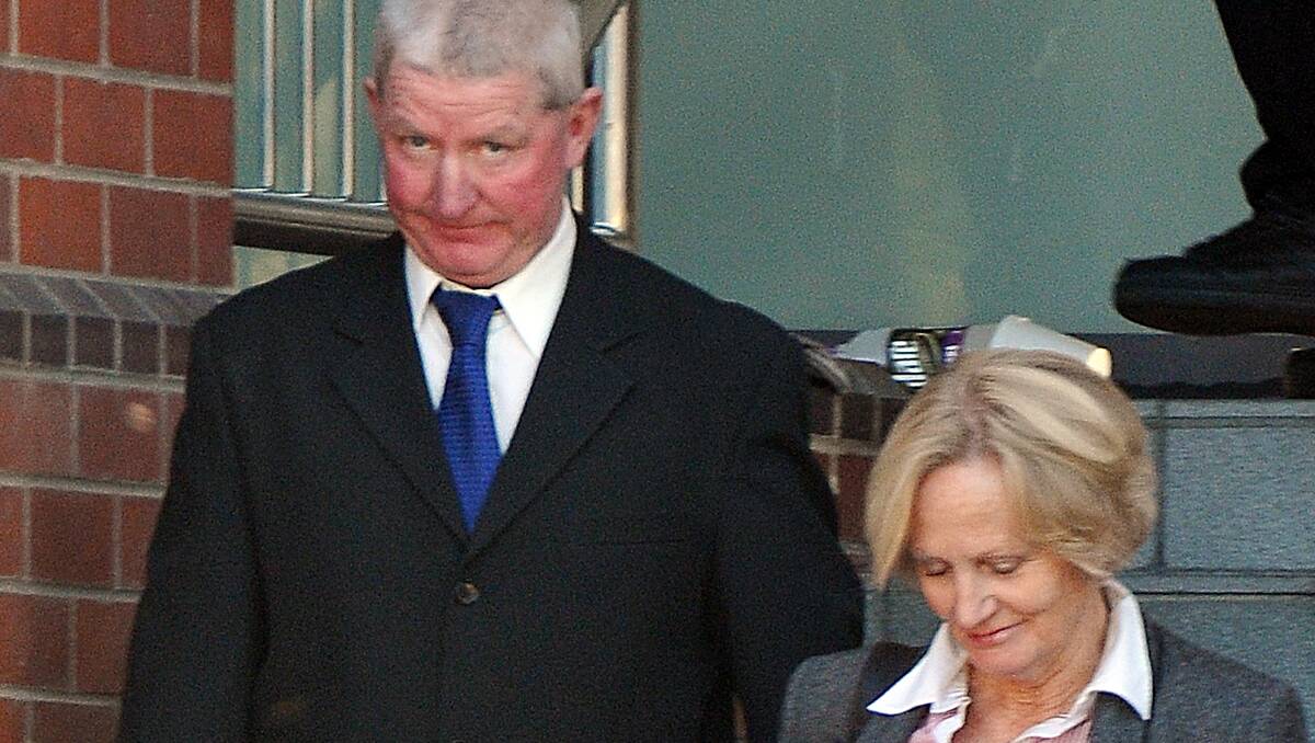 STRING OF OFFENCES: New charges have been laid against Robert Clement, pictured with solicitor Patricia Robinson. Photo: Geoff O’Neill 270513GOA05
