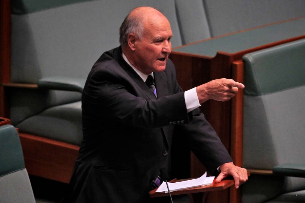 Time is now: Member for New England Tony Windsor says the results of an international education study are proof the federal government must introduce the Gonski reform recommendations. Photo: Fairfax