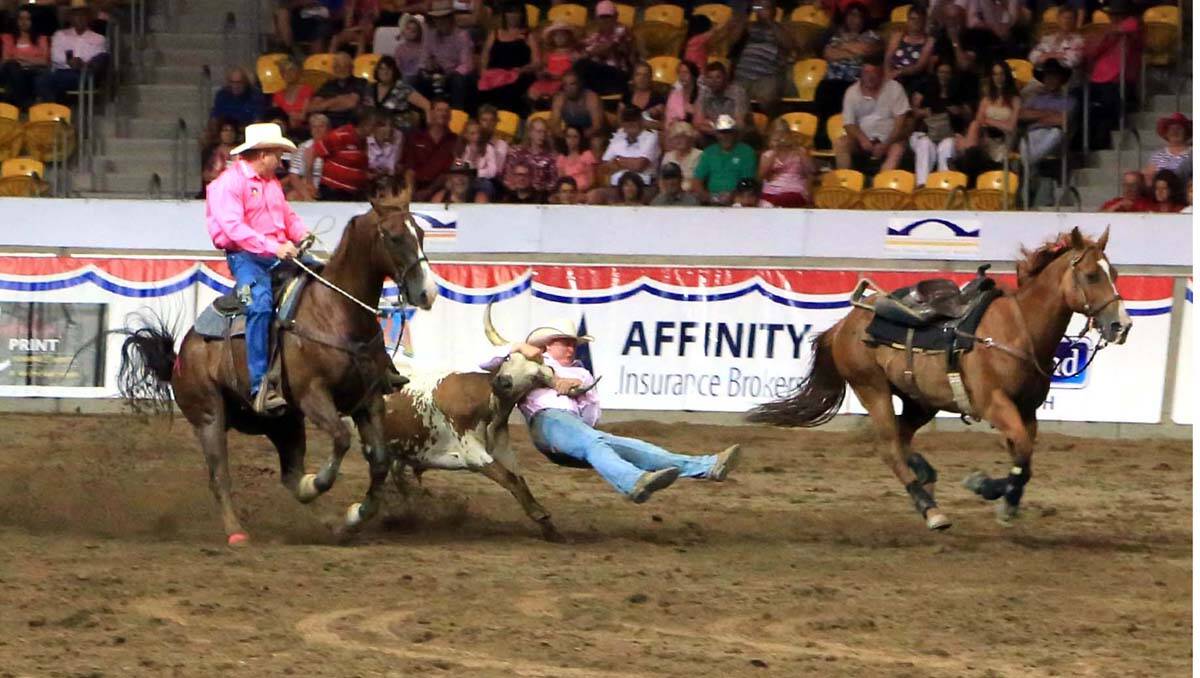 Melissa Chapman took this great action shot during the ABCRA rodeo.