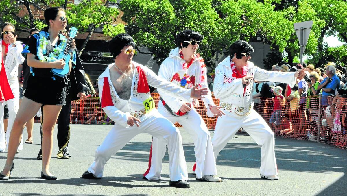 A wide range of events were held across the five day 2014 Parkes Elvis Festival. Photo: BARBARA REEVES