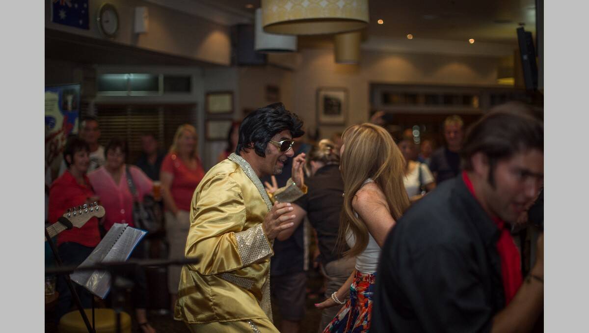What did Elvis get up to on Saturday night at the Parkes Elvis Festival? Take a look here. Photos: HANK PAUL