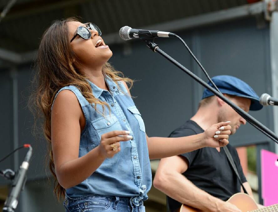 The star of the show Jessica Mauboy.