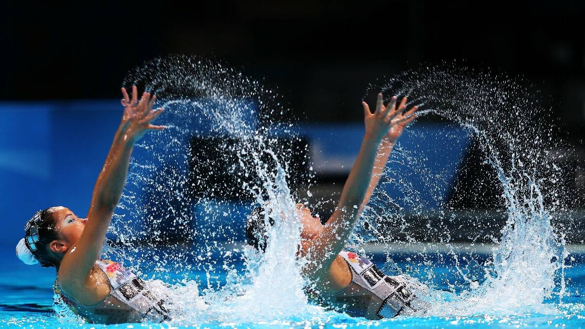 Synchronized Swimming - 15th FINA World. PHOTO: GETTY IMAGES